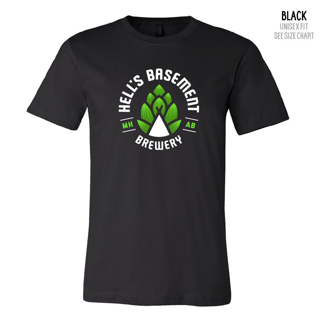HBB Logo Unisex Ringspun T-Shirt (T1-3001)