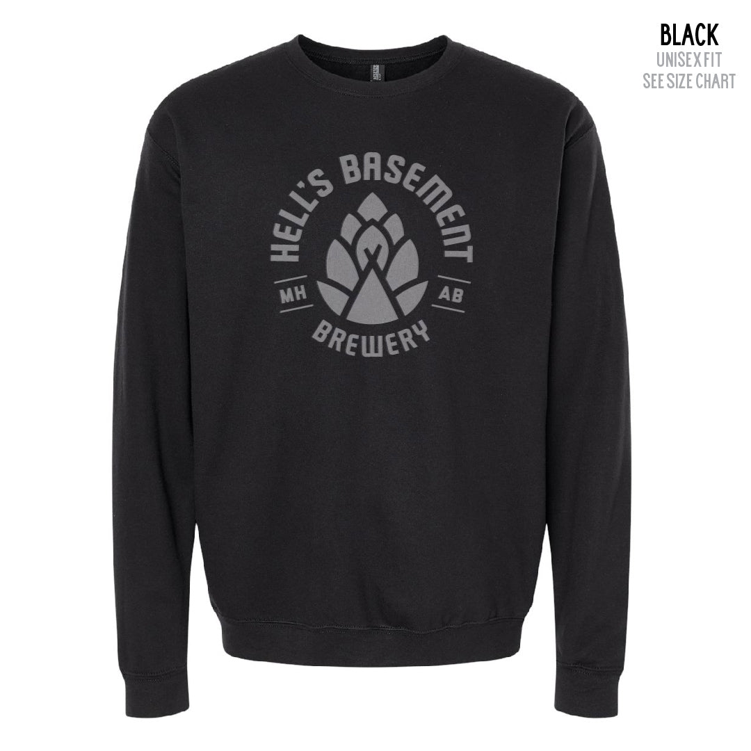 HBB Vintage Print Unisex Crewneck Sweatshirt (S1-3340)