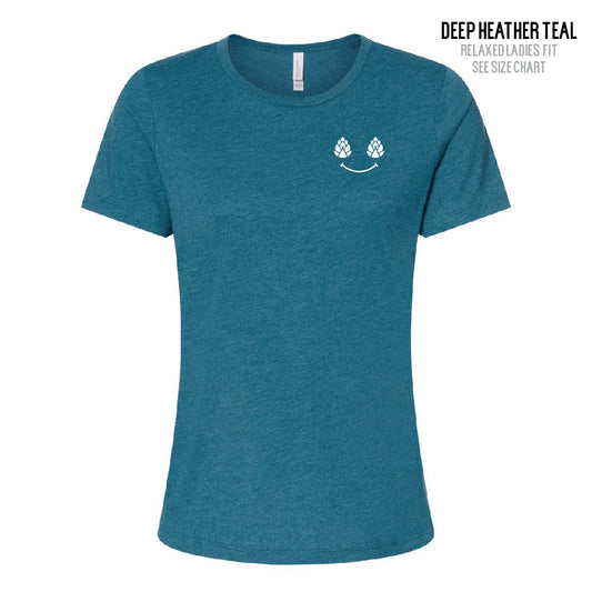 HBB Happy Hop Ladies Relaxed Fit T-Shirt (T7-6400CVC)