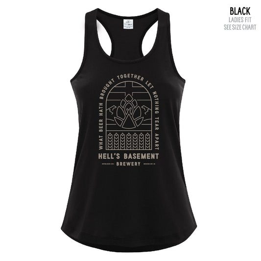 HBB Beer Together Ladies Racerback Tank (S3-ATC3604L)