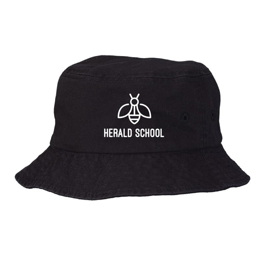 Herald School Bee Logo Bucket Hat (T1015-2050)