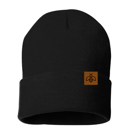 Herald School Bee Logo Cuffed Beanie with Tag (P1002-SP12)