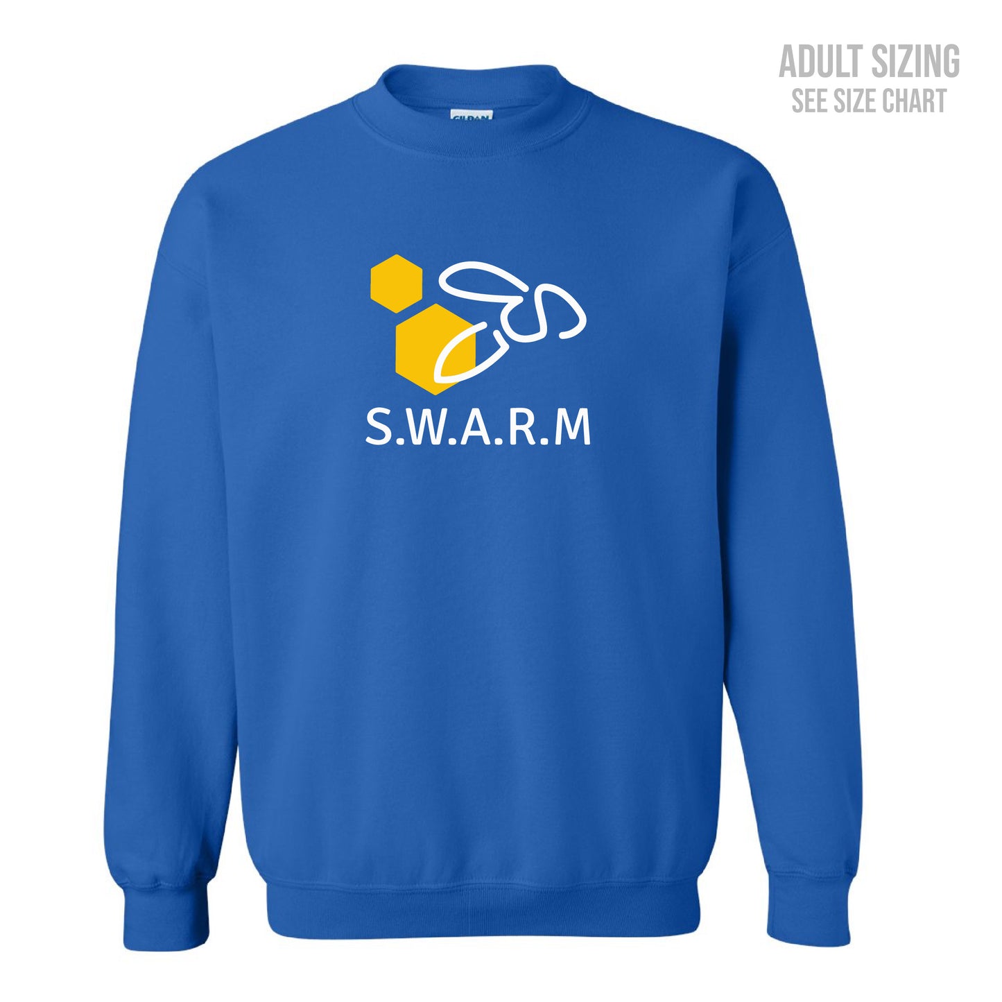 Herald School Swarm Logo Unisex Crewneck Sweatshirt (T1011-18000)