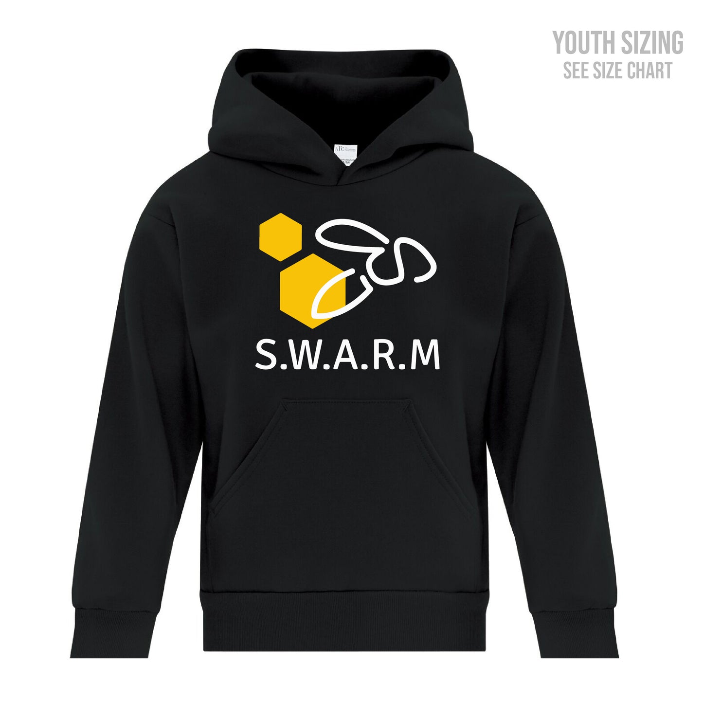 Herald School Swarm Logo Youth Pullover Hoodie (T1012-Y2500)