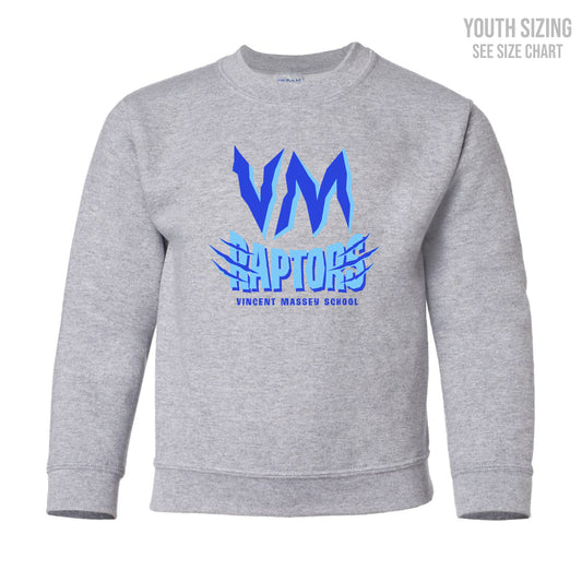 VM Raptor Claw Youth Crewneck Sweatshirt (T1004-18000B)