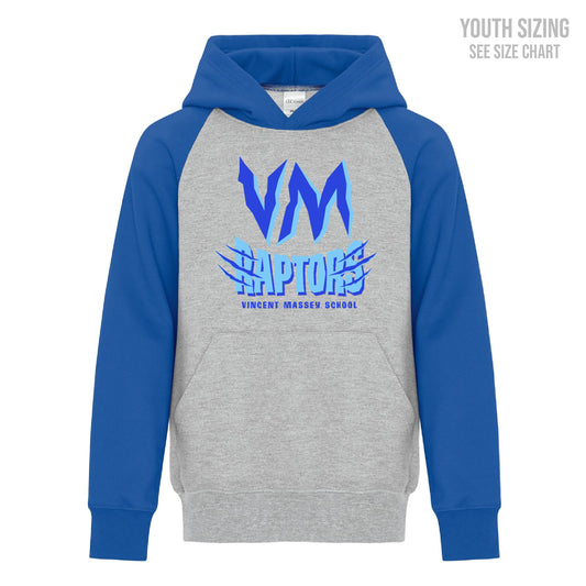 VM Raptor Claw Youth Two-Tone Hoodie  (T1004-Y2550)