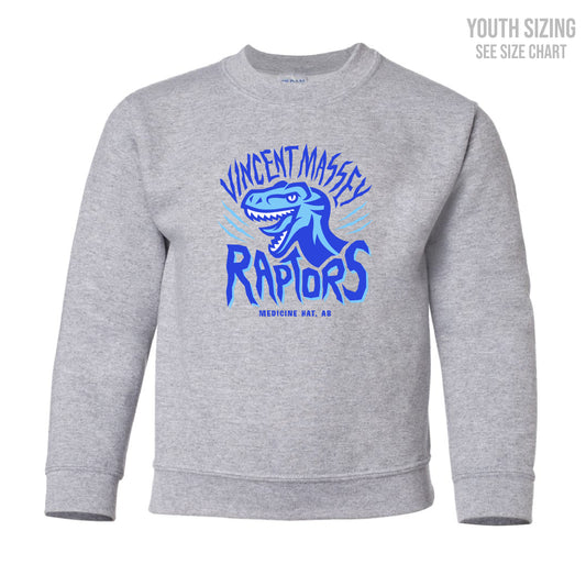 VM Full Colour Youth Crewneck Sweatshirt (T1001-18000B)