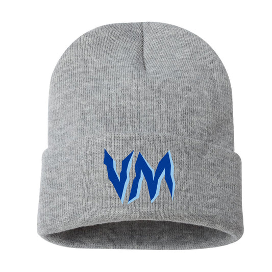 VM Cuffed Beanie with Embroidery (E1000-SP12)