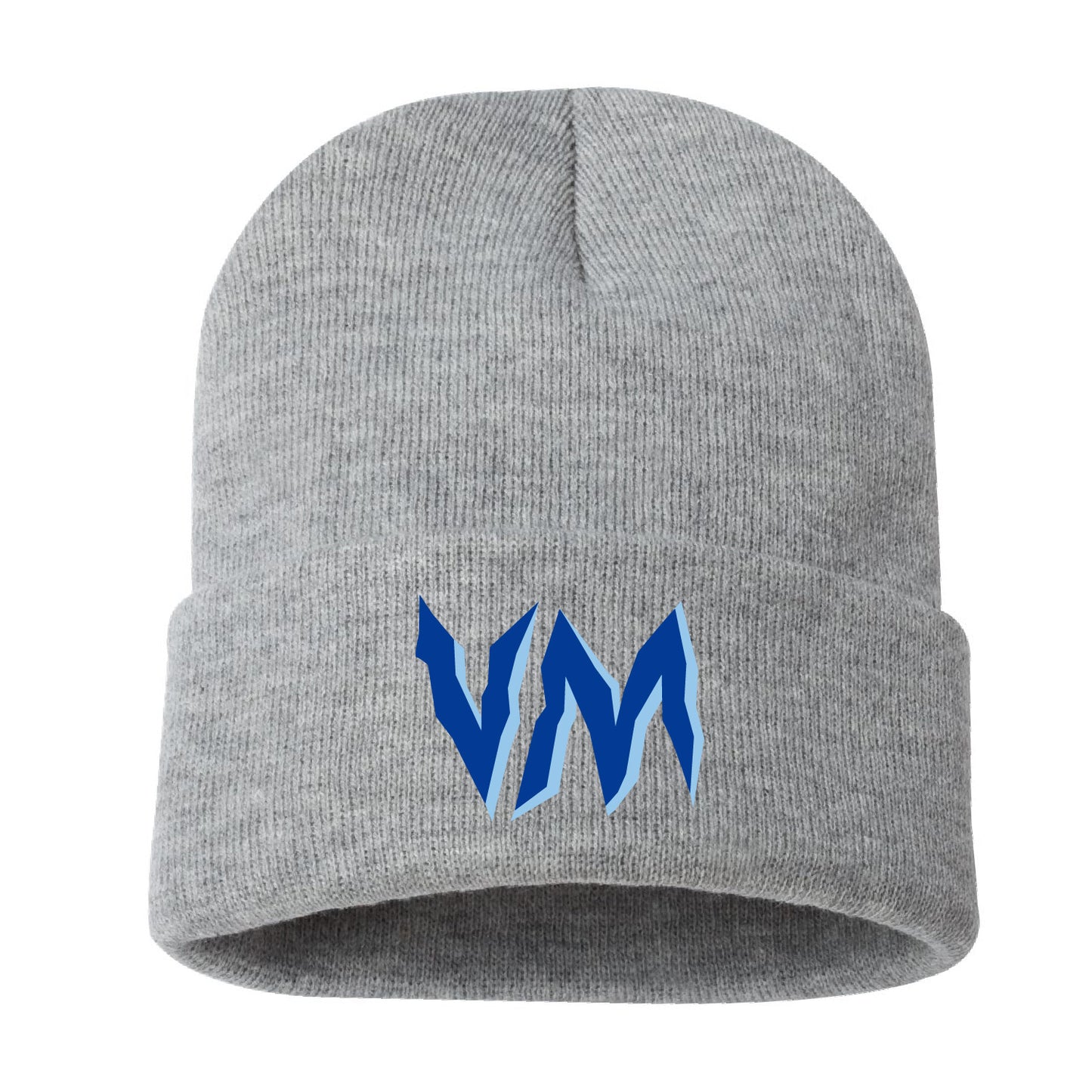 VM Cuffed Beanie with Embroidery (E1000-SP12)
