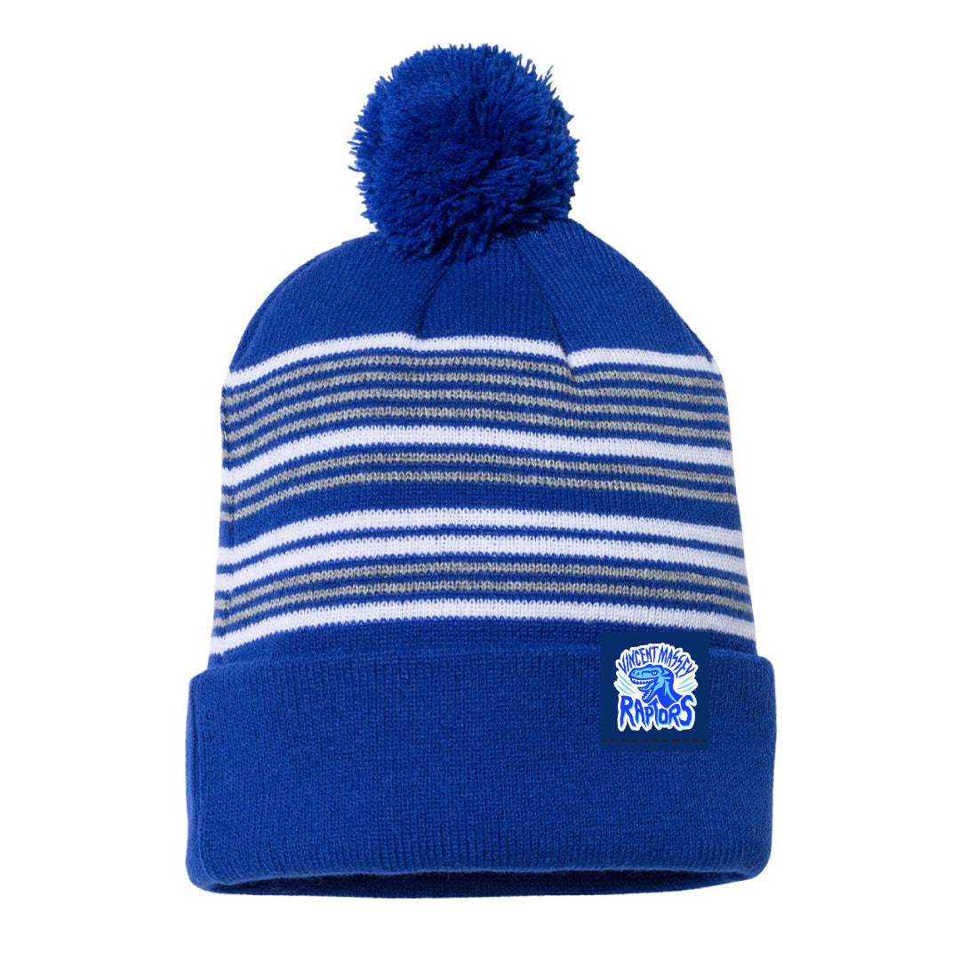 VM Raptors Pom Pom Beanie with Sewn Tag (P1001-SP60)