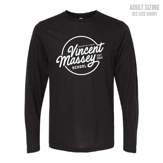 VM Crest Logo Unisex Longsleeves T-shirt (T1022-3520)