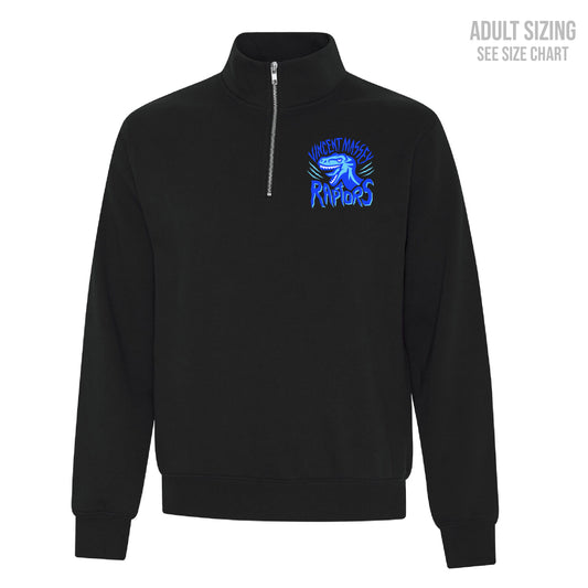 VM Raptors Unisex 1/4 Zip Sweatshirt (T1007-ATCF2700)