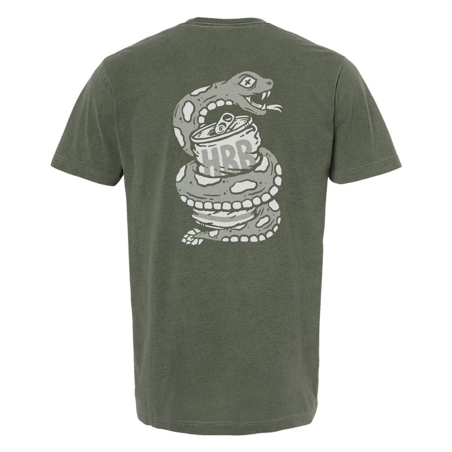 HBB Snake Unisex Pigment Dyed T-Shirt (HBBT013/S4-6500M)