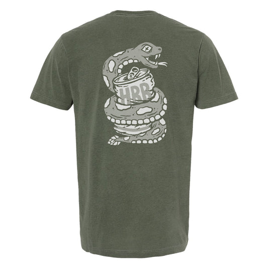 HBB Snake Unisex Pigment Dyed T-Shirt (HBBT013/S4-6500M)