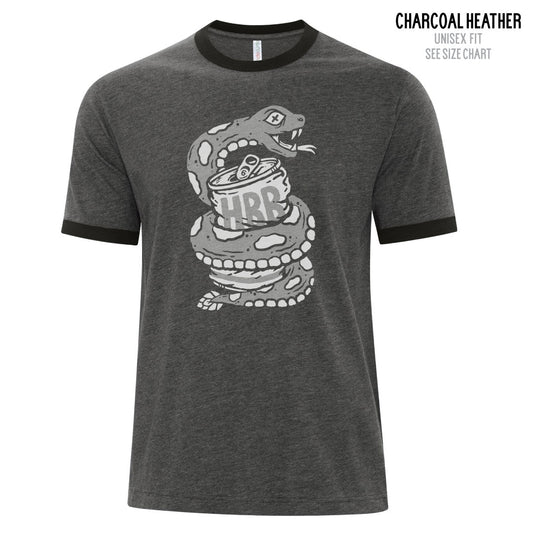HBB Snake Unisex Ringer T-Shirt (S4/HBBT013-ATC9001)