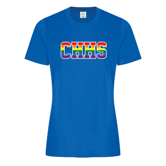 CHHS Pride Letters Ladies T-Shirt (CHS0005-ATC2000L)