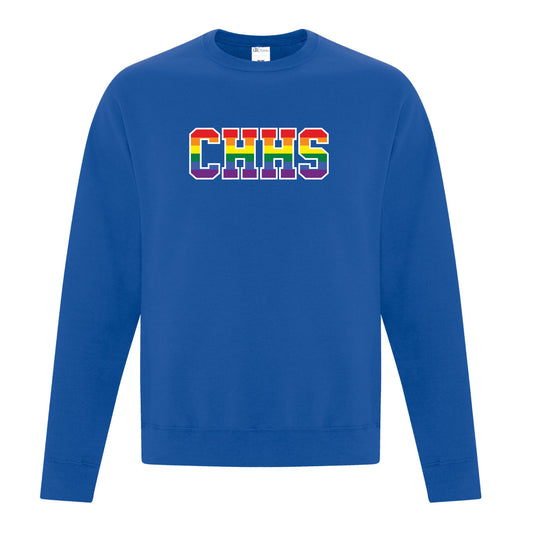 CHHS Pride Letters Unisex Crewneck Sweatshirt (CHT005-F2400)