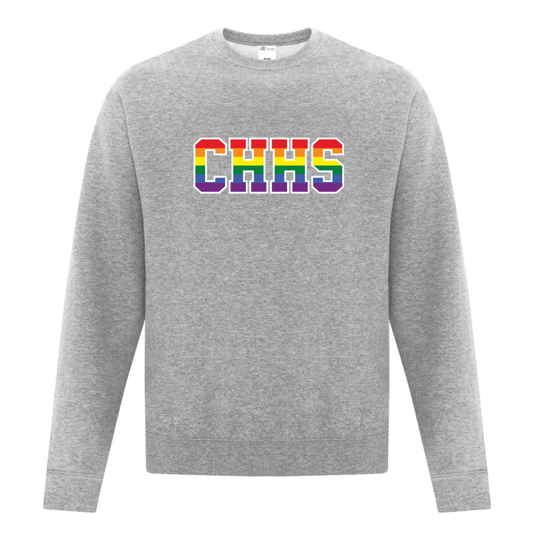 CHHS Pride Letters Unisex Crewneck Sweatshirt (CHT005-F2400)