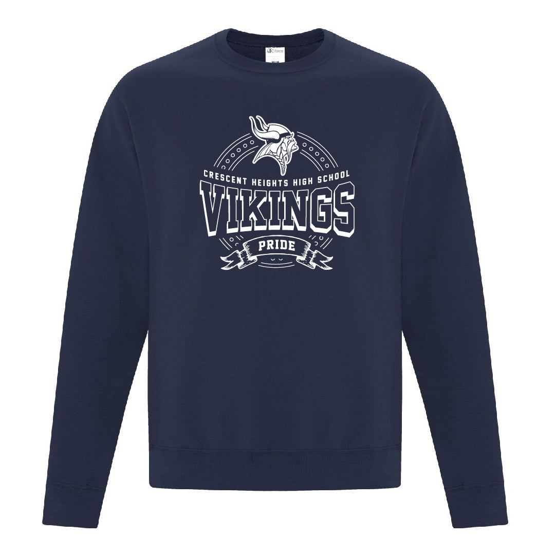 CHHS Vikings Pride Unisex Crewneck Sweatshirt (CHS0001-F2400)