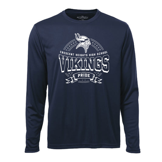 CHHS Vikings Pride Performance Longsleeve T-Shirt (CHT009-S350LS)