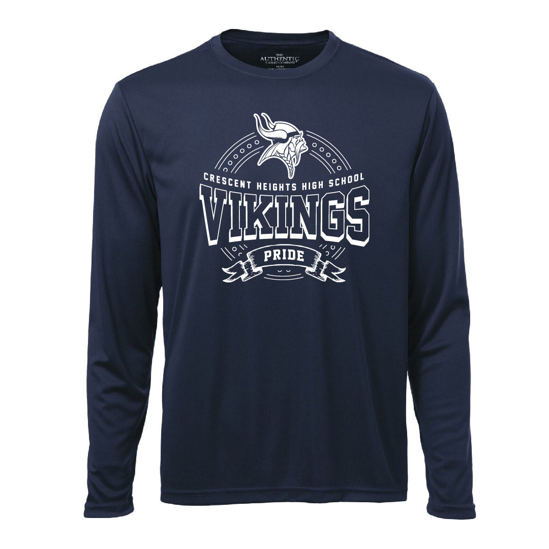 CHHS Vikings Pride Performance Longsleeve T-shirt (CHS0001-S350LS)