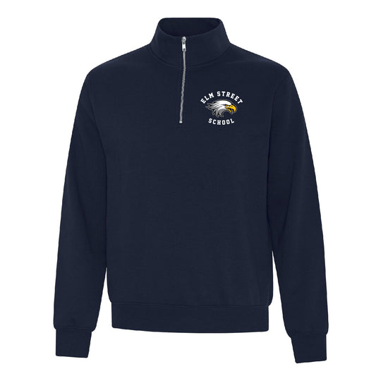 Elm Street School Unisex 1/4 Zip Sweatshirt (ESST001-ATCF2700)