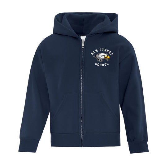 Elm Street School YOUTH Zip Up Hoodie (ESST001-Y2600)