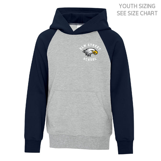 Elm Street School YOUTH Two-Tone Hoodie  (ESST001-Y2550)