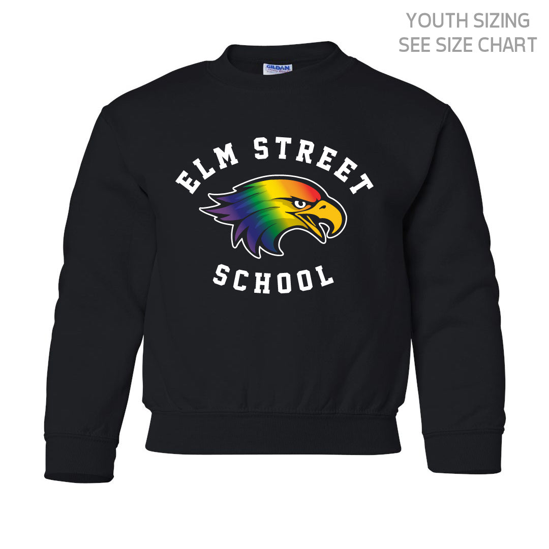 Elm Street School Pride YOUTH Crewneck Sweatshirt (ESST002-18000B)