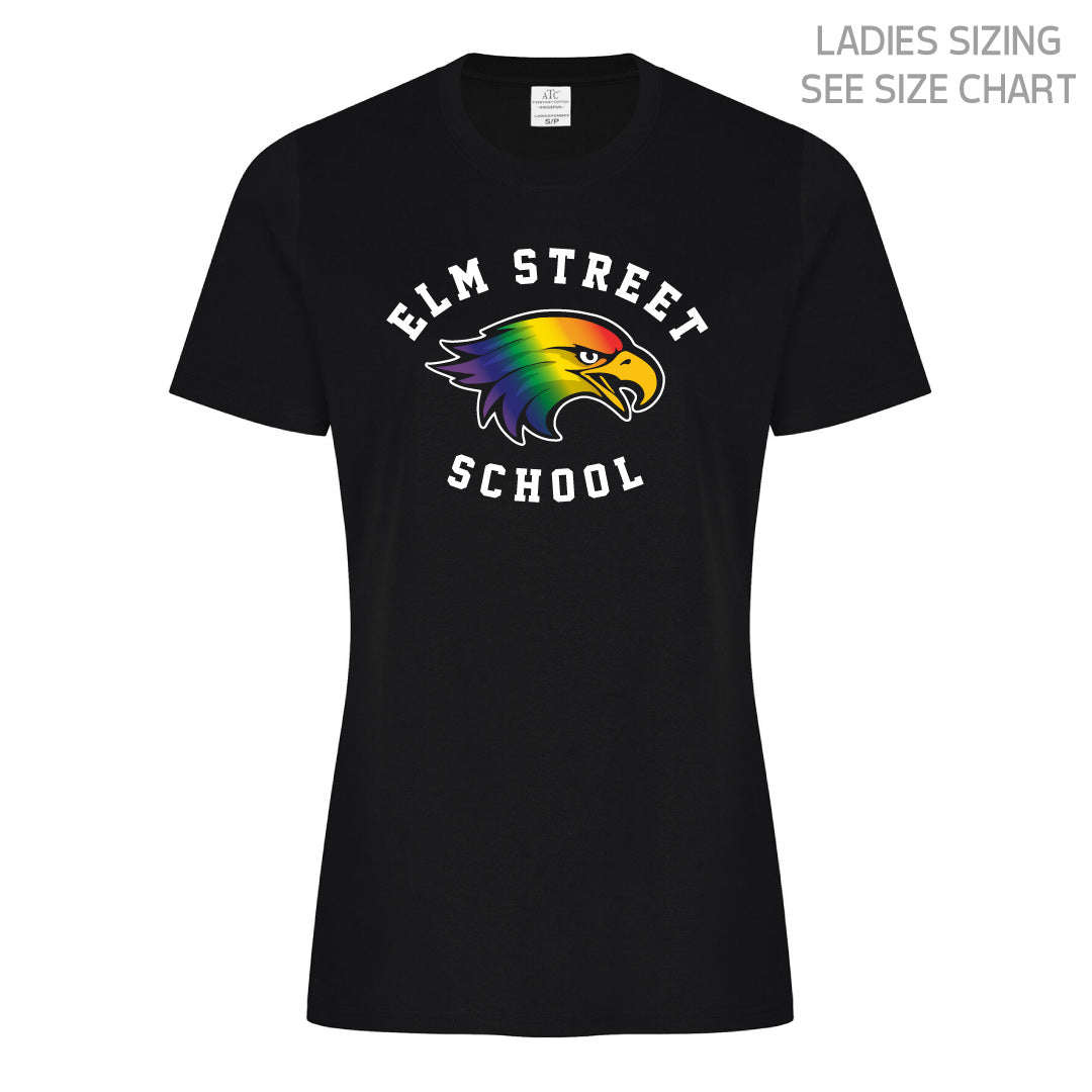 Elm Street School Pride Ladies T-Shirt (ESST002-ATC2000L)