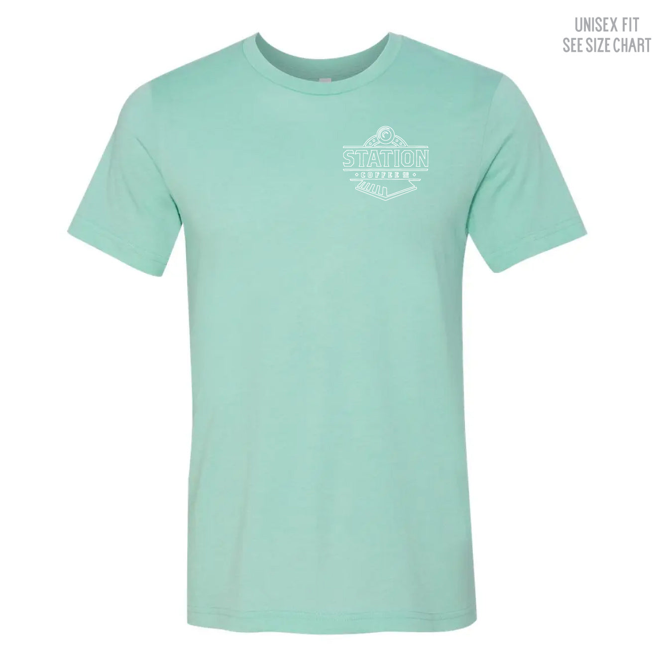 Station Coffee Co. Unisex Ringspun T-Shirt (SCCT001/S01-3001CVC)