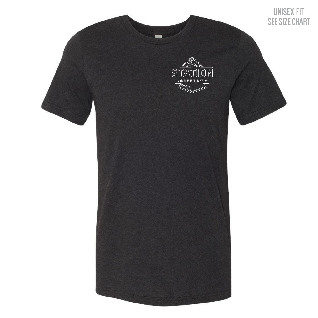 Station Coffee Co. Unisex Ringspun T-Shirt (SCCT001/S01-3001CVC)