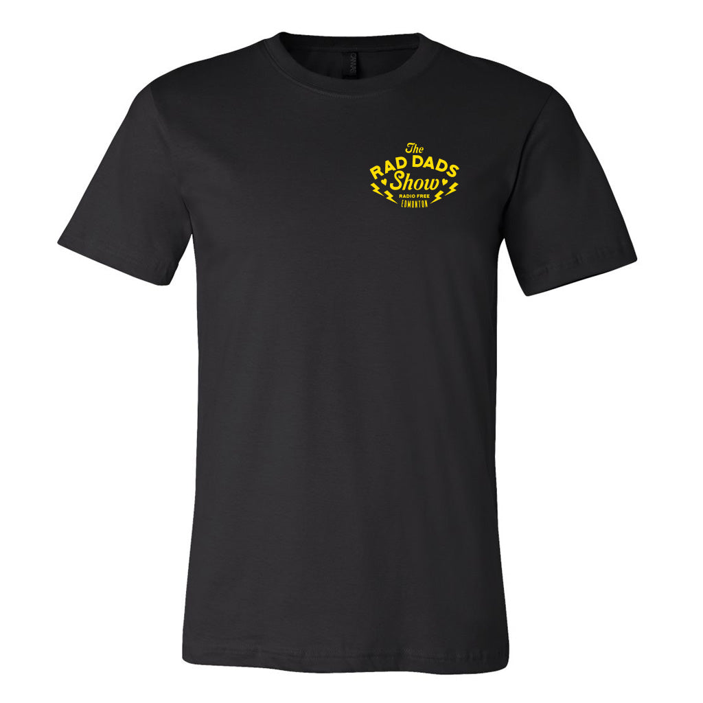 Rad Dads - Show T-Shirt (Yellow Print) (RADT002-3001)