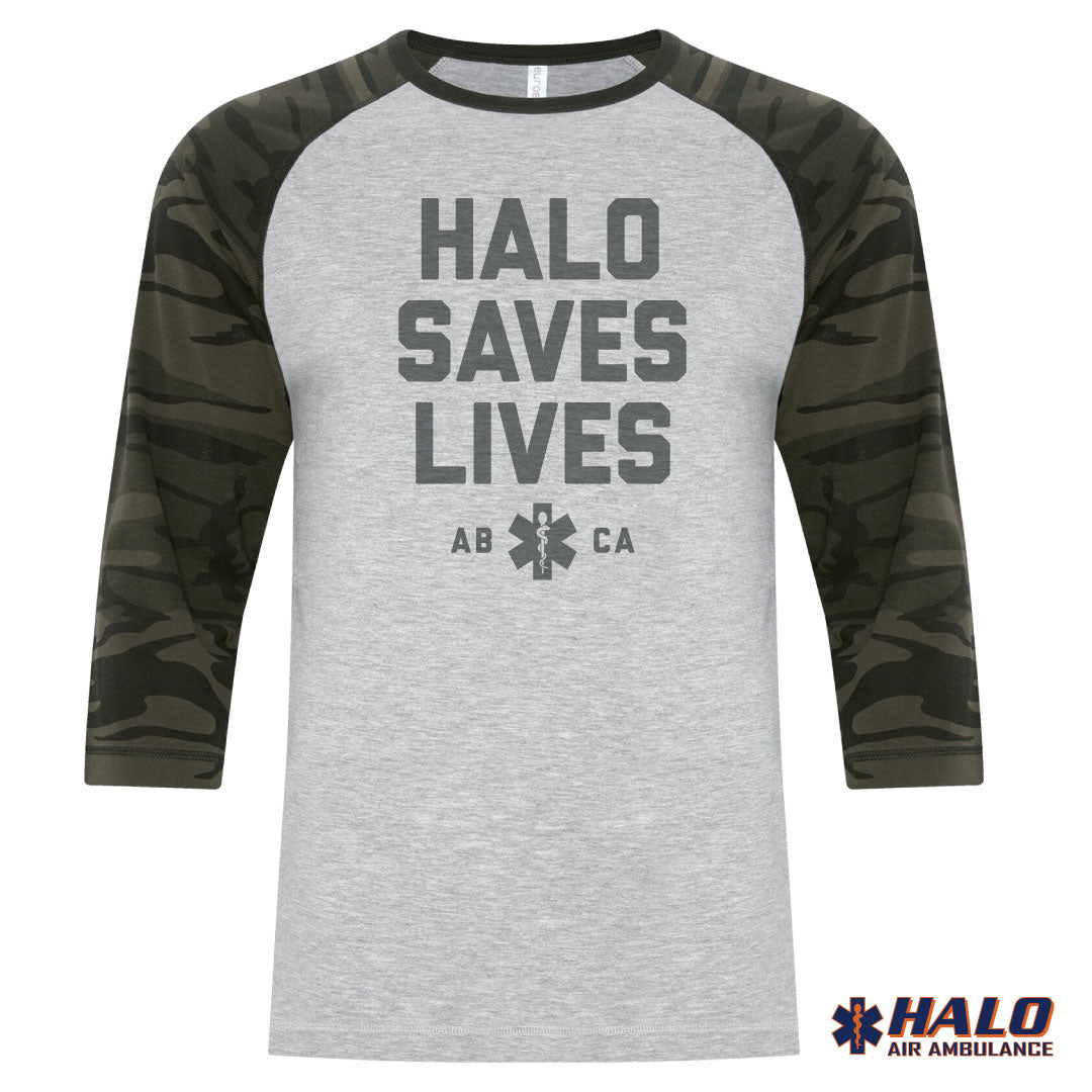 HALO - Saves Lives Unisex Baseball Tee (S01-ATC0822)