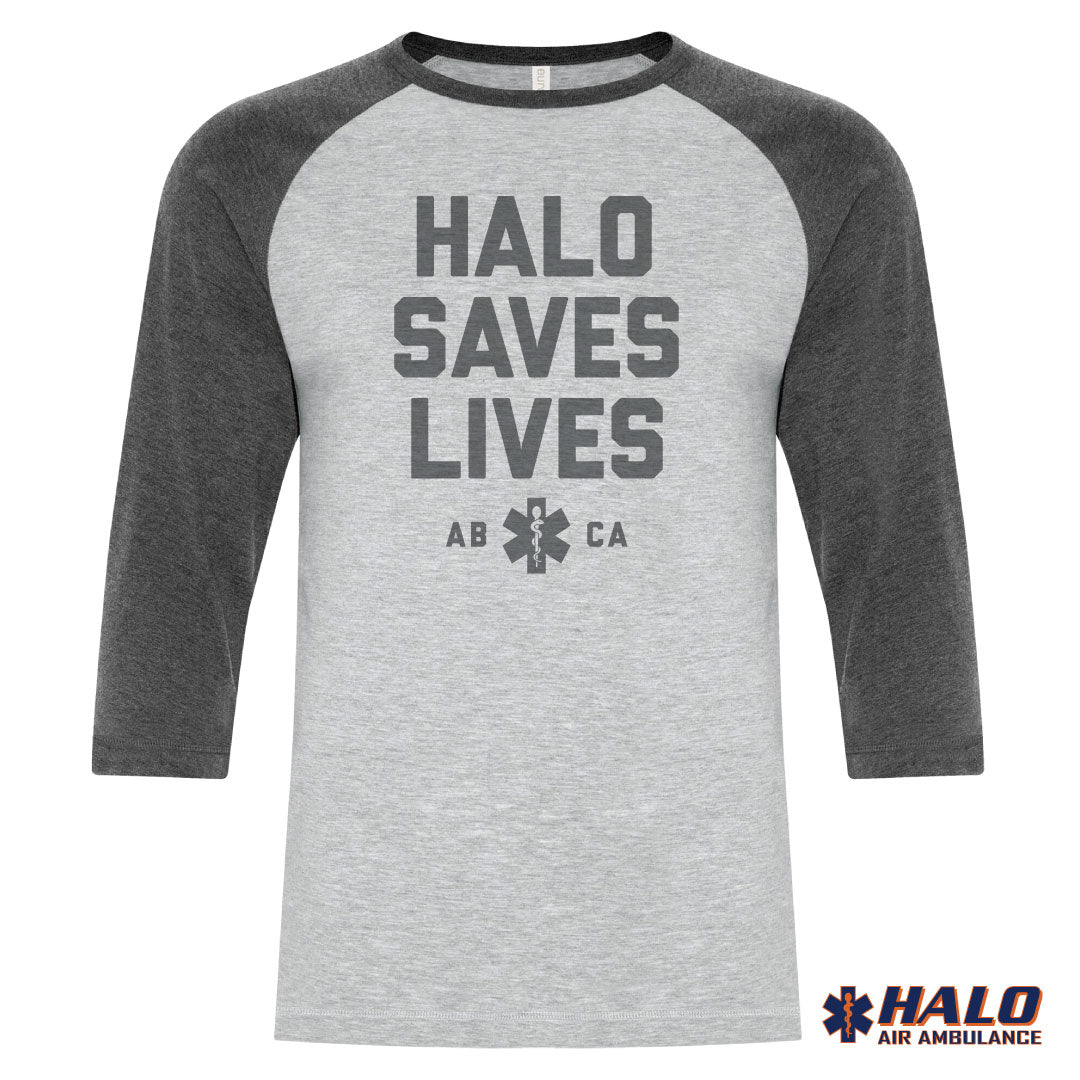 HALO - Saves Lives Unisex Baseball Tee (S01-4)