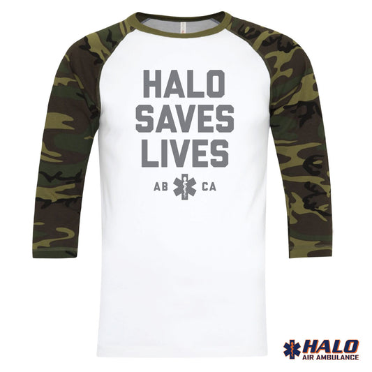 HALO - Saves Lives Unisex Baseball Tee (S01-4)