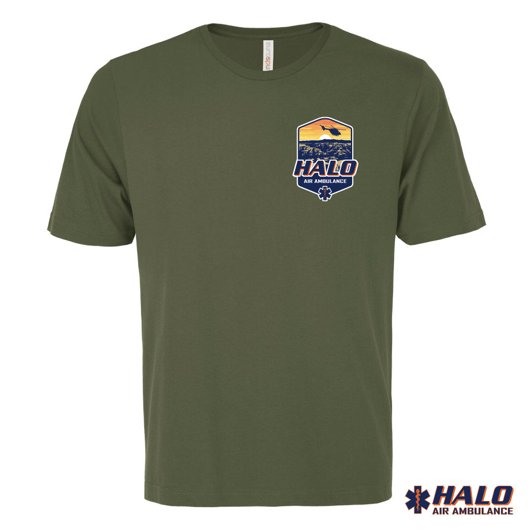 HALO - Unisex Left Chest T-Shirt (T01SM1)