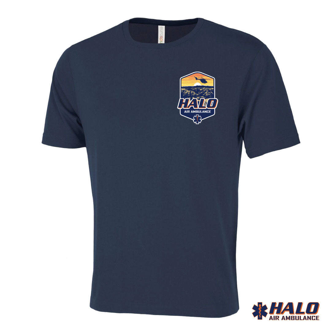 HALO - Unisex Left Chest T-Shirt (T01SM1)