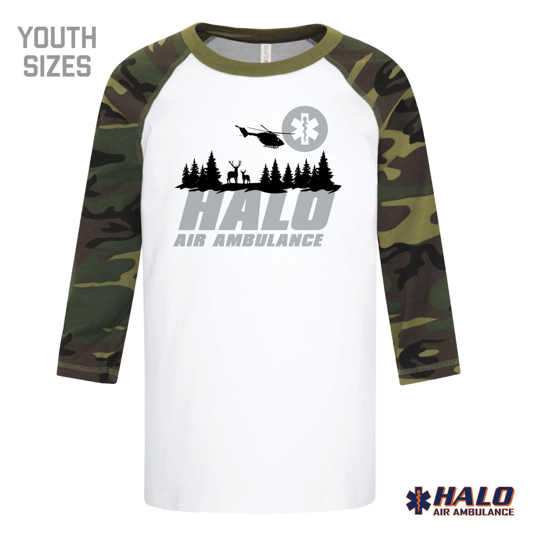 HALO - Wilderness Baseball Tee YOUTH (YS02-3)