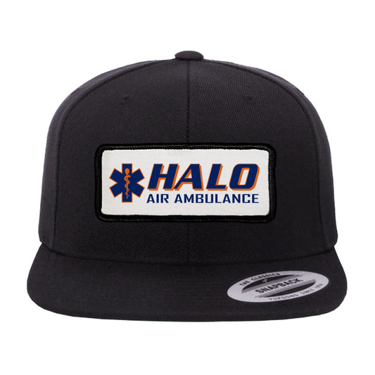 HALO - Flat Brim Patched Hat