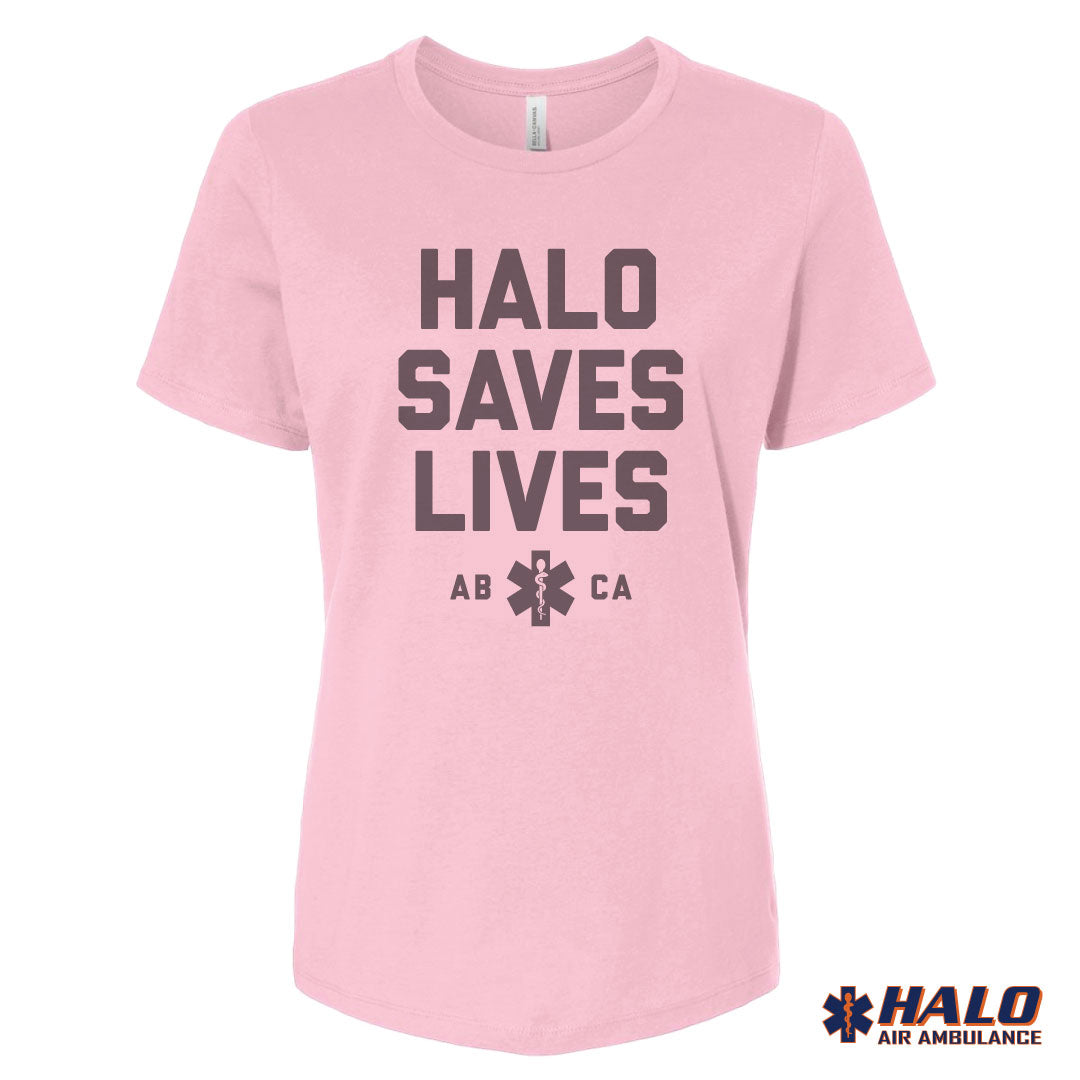 HALO - Saves Lives Ladies T-Shirt (T01-5)